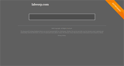 Desktop Screenshot of labvorp.com